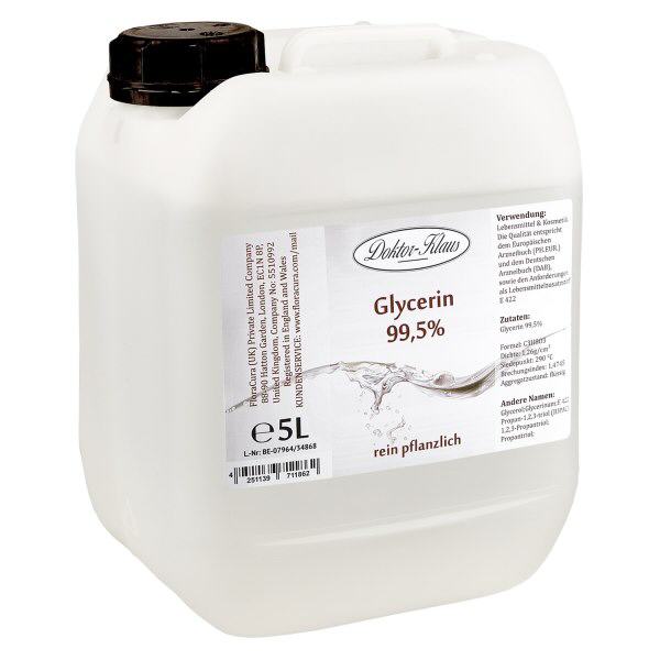 Glycerin (99.5%) 5 Liter Doktor-Klaus Glycerin (99.5%) 5 Liter Doktor-Klaus