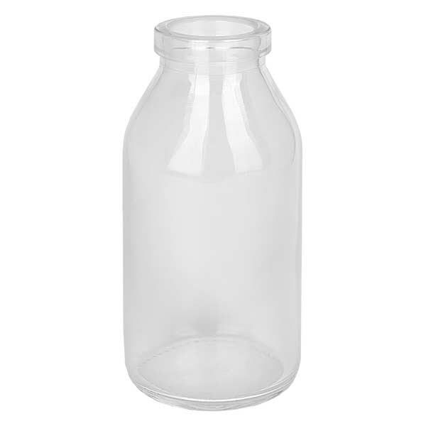 Round 100ml klar, Öffnung 22mm, ohne Korken 22/26 Round 100ml klar, Öffnung 22mm, ohne Korken 22/26