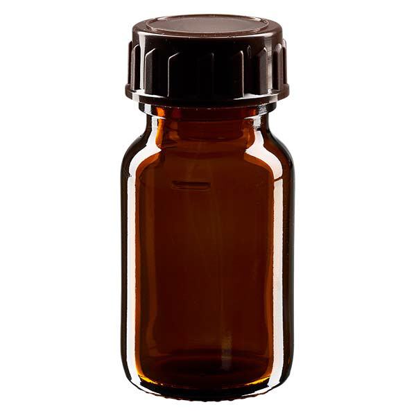 30ml Medizinflasche braun, mit Verschluss braun ApoGlas 30ml Medizinflasche braun, mit Verschluss braun ApoGlas