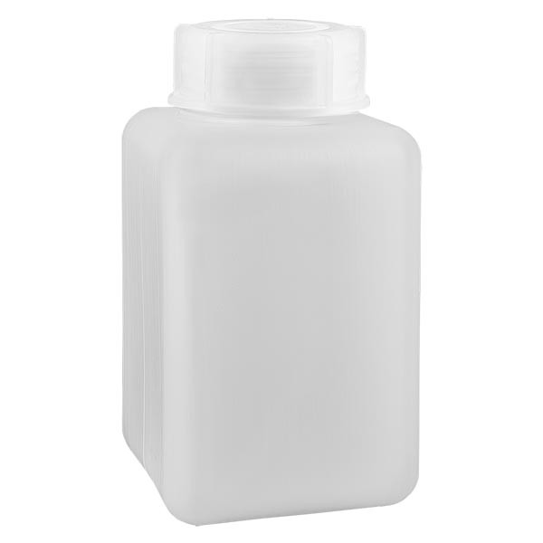 Chemiekalienflasche 1000ml, Weithals aus PE-HD, naturfarbig Chemiekalienflasche 1000ml, Weithals aus PE-HD, naturfarbig