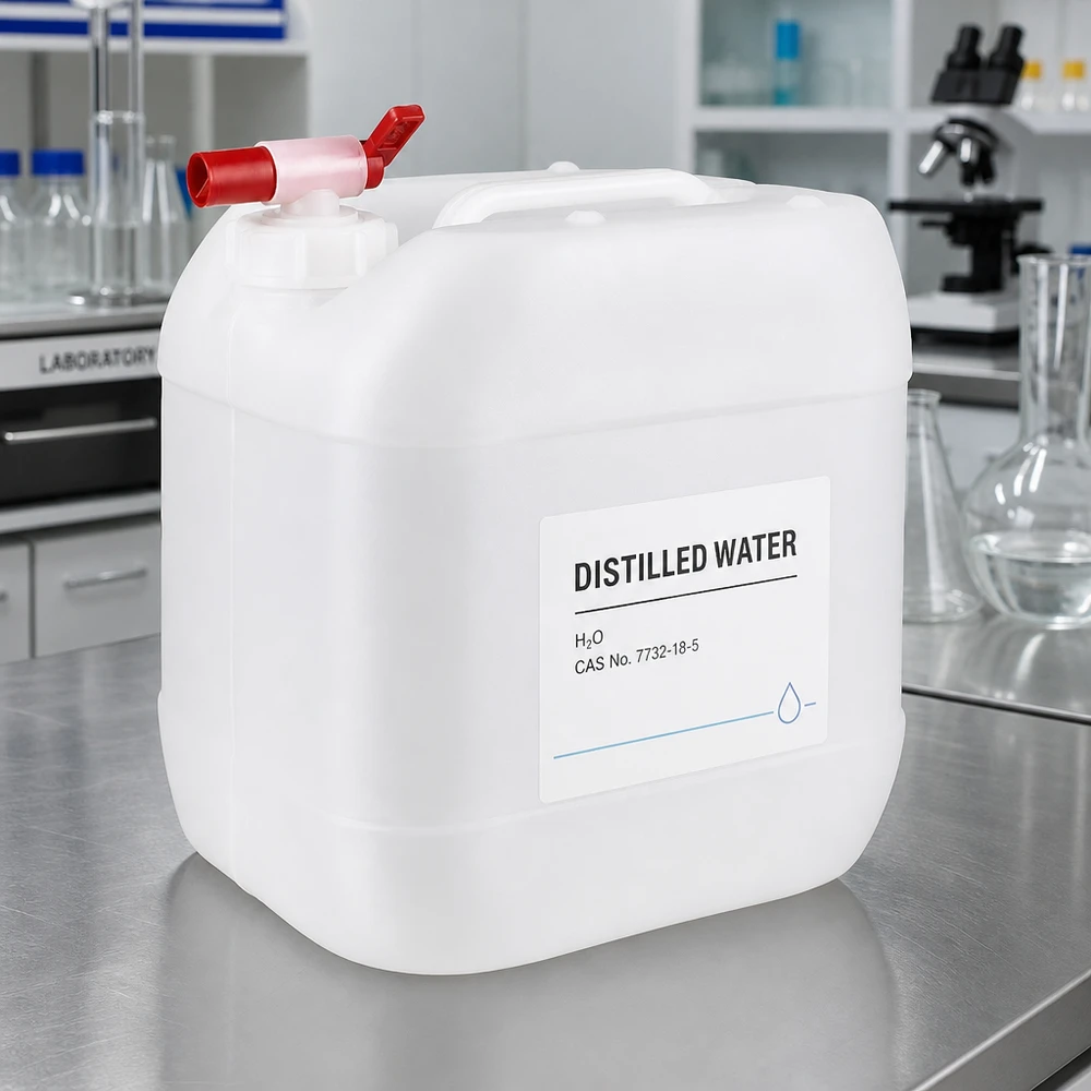 Lebensmittelechter Kanister 15 Liter mit Dosierhahn für Destillat und Chemikalien