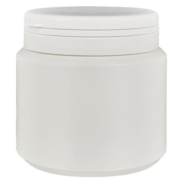 Kapselbox 500 ml weiß mit Jaycap Originalitätsverschluss weiß Kapselbox 500 ml weiß mit Jaycap Originalitätsverschluss weiß