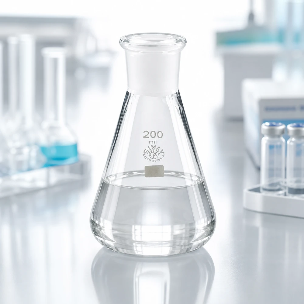 Erlenmeyerkolben 200ml mit Normschliff (29/32)