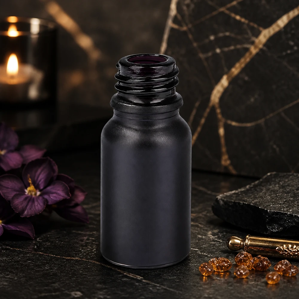 10ml Apothekerflasche BlackLine UT18/10 UNiTWIST 10ml Apothekerflasche BlackLine UT18/10 UNiTWIST mit lichtundurchlässigem Material zum Wirkstoffschutz