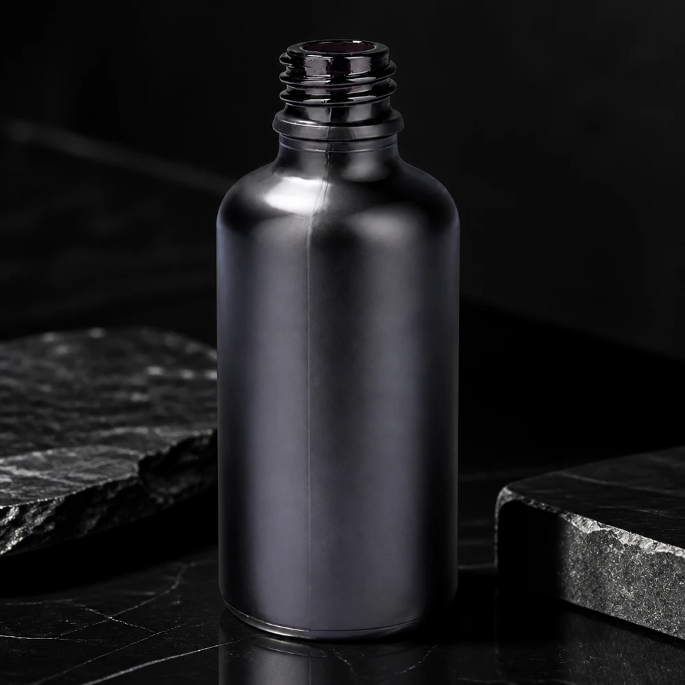 Kompakte Apothekerflasche BlackLine UT18/50 UNiTWIST perfekt für Dosierung kleiner Mengen