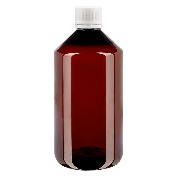 PET Flasche 750ml mit grünem Verschluss Originalitätsverschluss PET Flasche 750ml mit grünem Verschluss Originalitätsverschluss