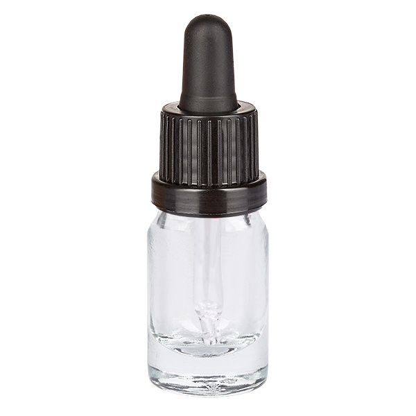 5ml Pipettenflasche schwarz Originalitätsverschluss ClearLine UT18/5 5ml Pipettenflasche schwarz Originalitätsverschluss ClearLine UT18/5