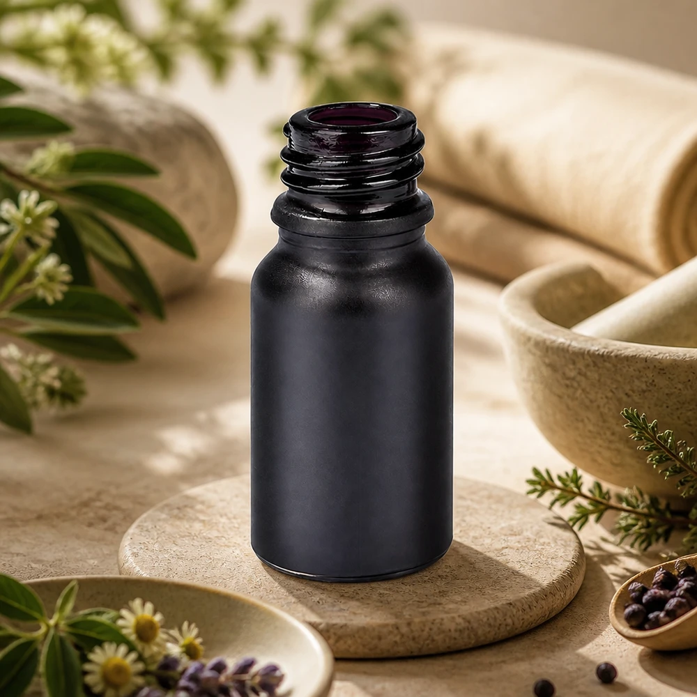 10ml Apothekerflasche BlackLine UT18/10 UNiTWIST Handliche 10ml Apothekerflasche BlackLine UT18/10 UNiTWIST ideal für mobile Anwendung und Reisen