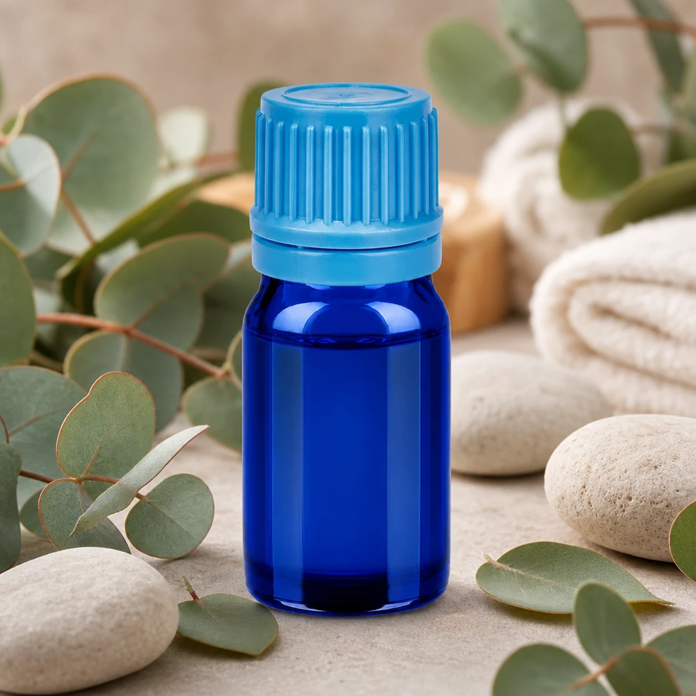 5ml Flasche 11mm Schraubverschluss blau Originalitätsverschluss BlueLine UT18/5 Kompakte 5ml BlueLine Glasflasche mit ergonomischem Design für einfache Handhabung