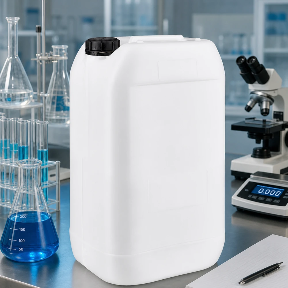 Blickdichter UV-beständiger Kunststoffkanister 15 Liter für lichtempfindliche Flüssigkeiten
