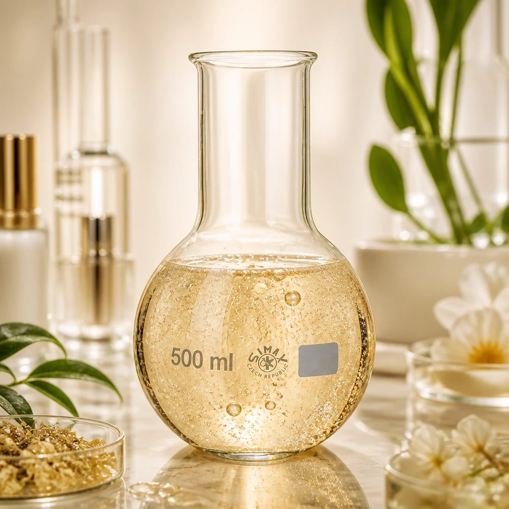 Stehkolben 500ml Weithals Klassischer Rundkolben 500ml mit Weithals-Design aus hochwertigem Laborglas