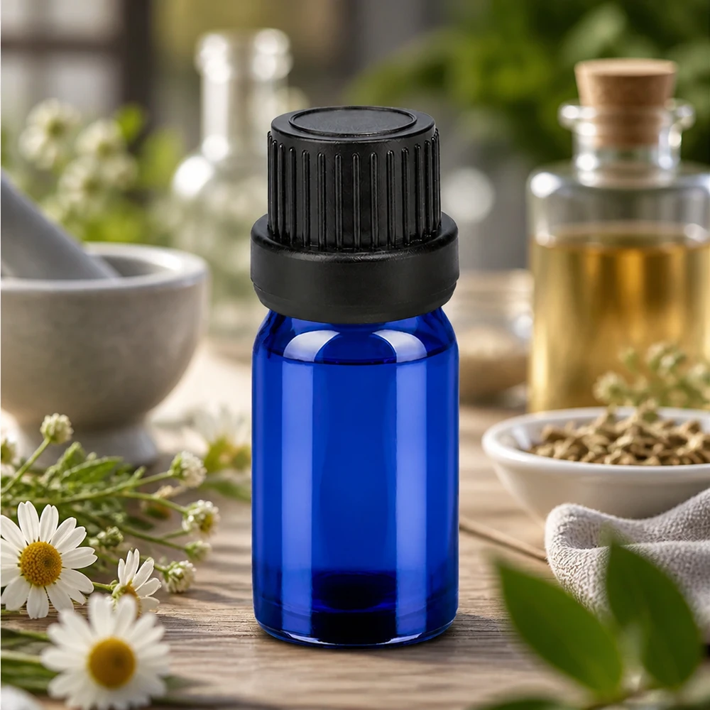 Vielseitige 5ml BlueLine Flasche UT18/5 für DIY-Kosmetik Parfums und Essenzen