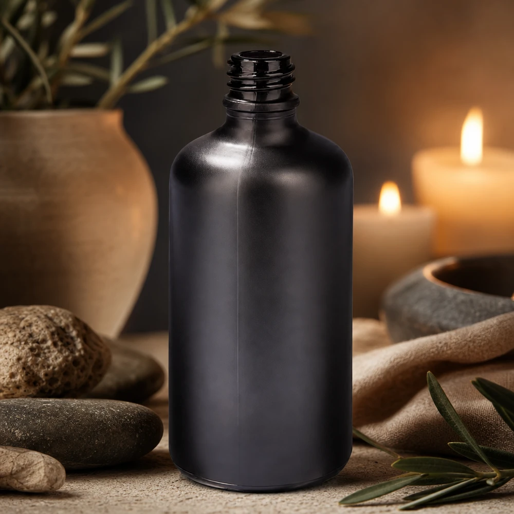100ml Apothekerflasche BlackLine UT18/100 UNiTWIST Stilvolle 100ml Apothekerflasche BlackLine UT18/100 UNiTWIST für hochwertige Essenzen und Tinkturen