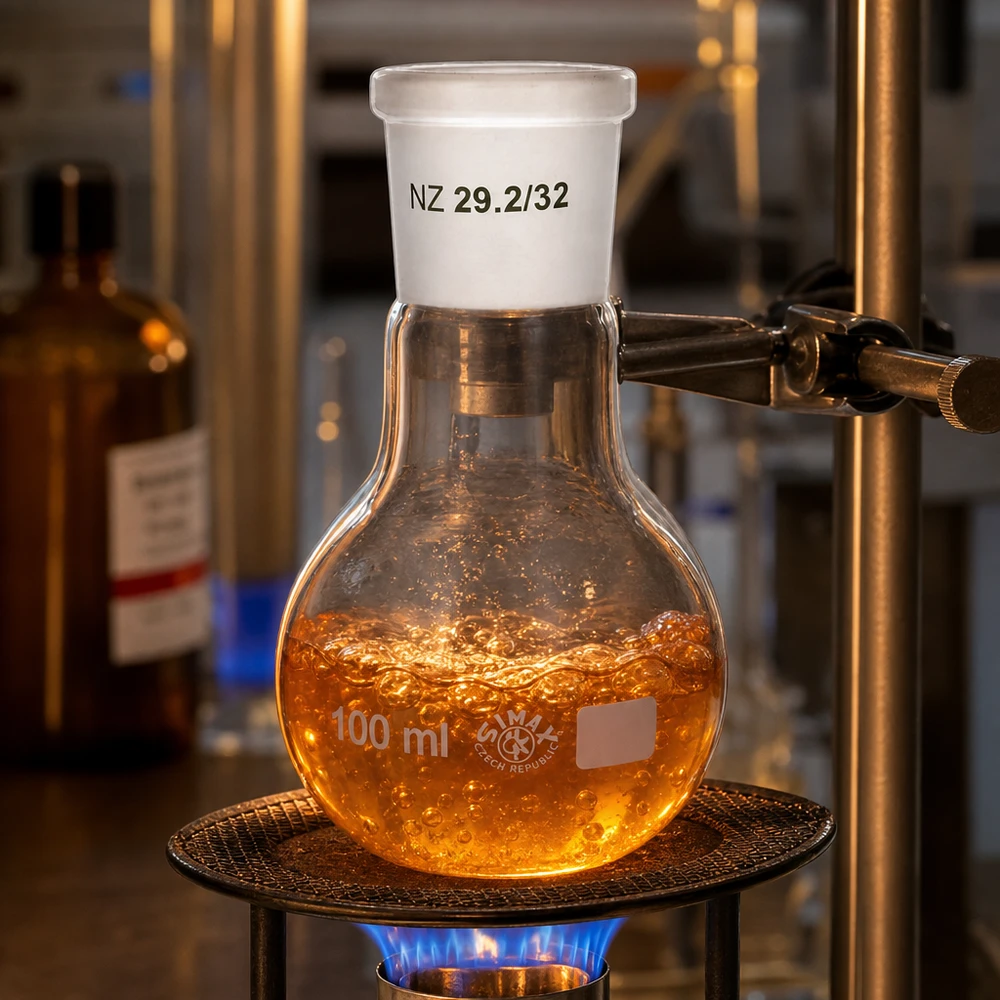 Stehkolben 100ml mit Normschliff (29/32) Professioneller Stehkolben 100ml für Analyseverfahren und Qualitätskontrolle mit NS 29/32