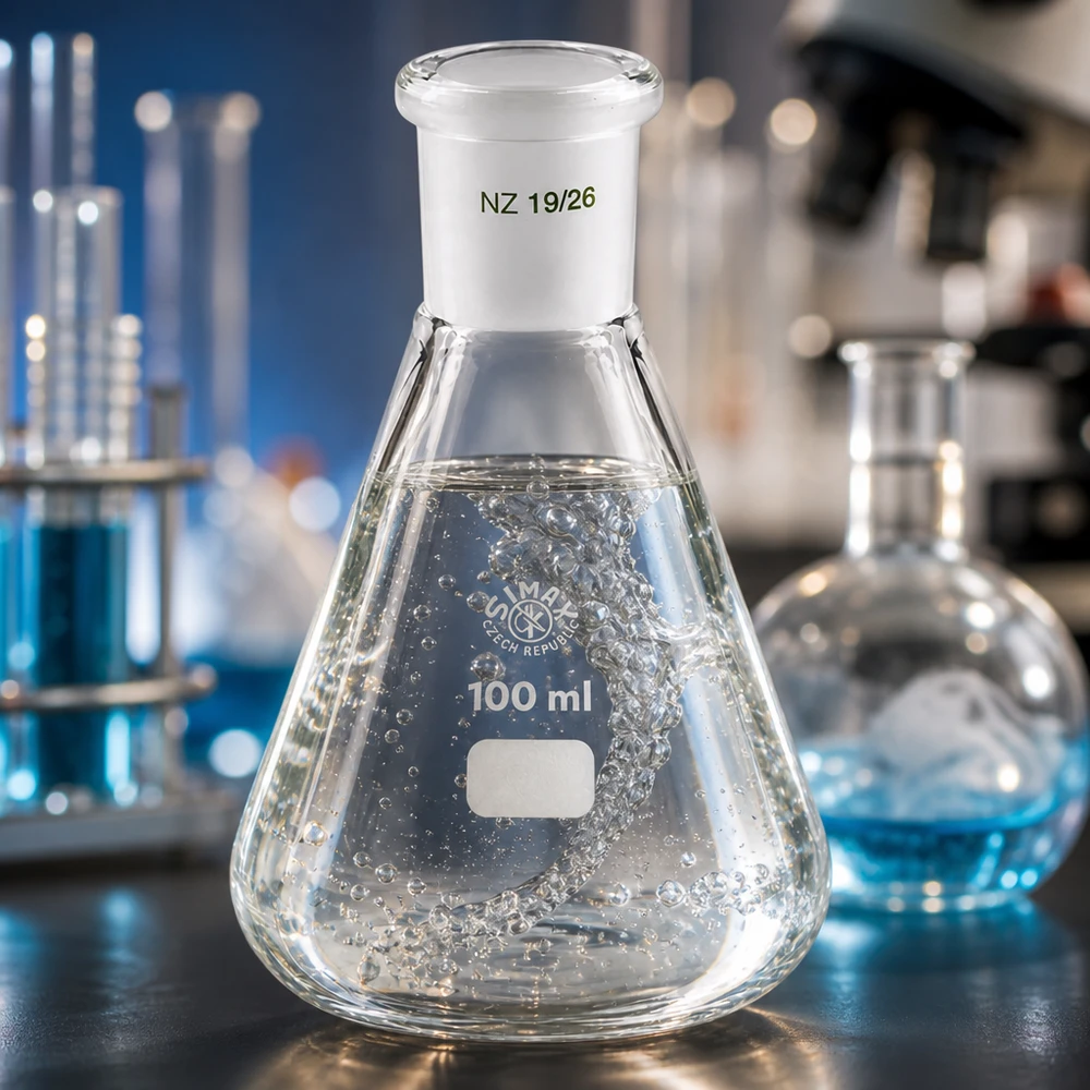 Erlenmeyerkolben 100ml mit Normschliff (19/26)