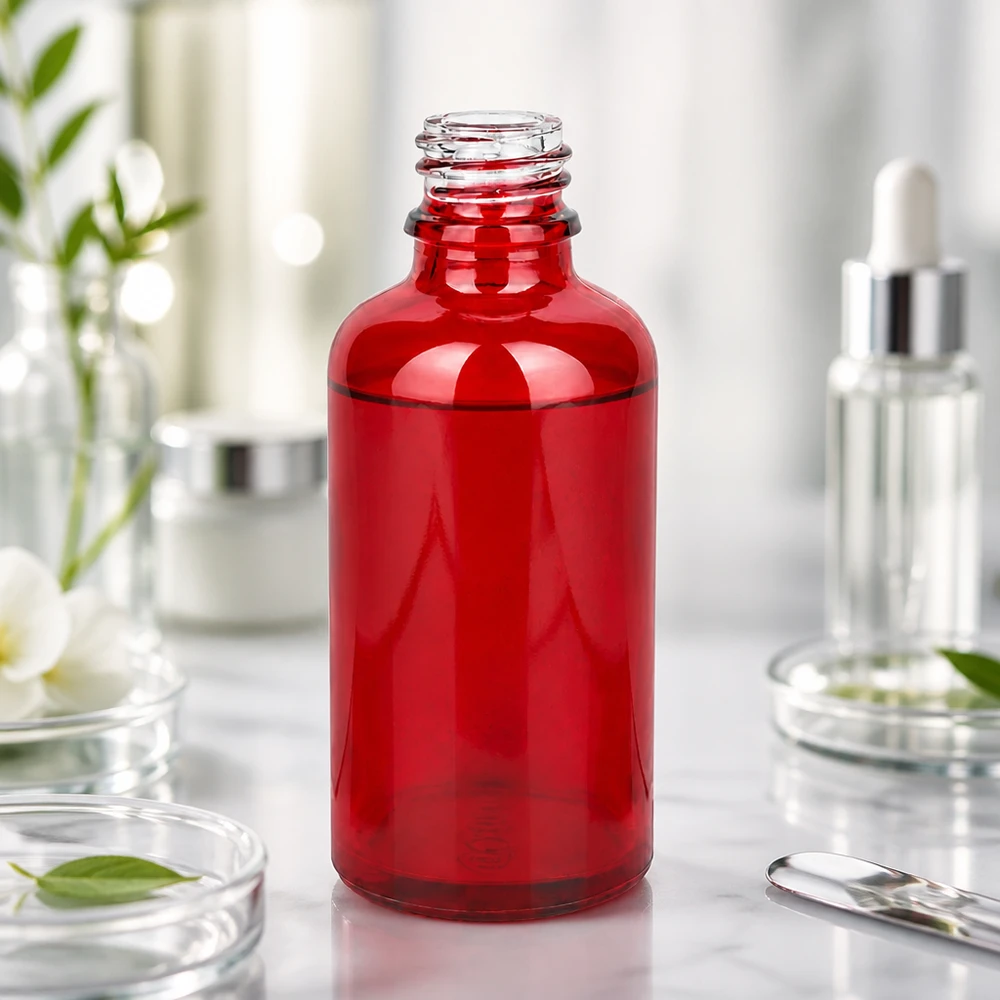50ml RedLine UT18/50 UNiTWIST Apothekenflasche mit schlanker Silhouette spart wertvollen Lagerplatz