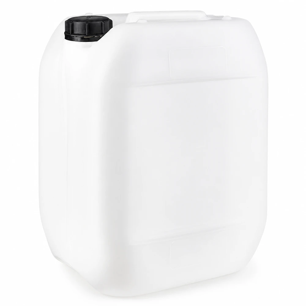 Kanister 10 Liter mit Schraubverschluss Originalitätsverschluss Kompakter Kunststoffbehälter 10 Liter mit Schraubdeckel ideal für Flüssigkeiten