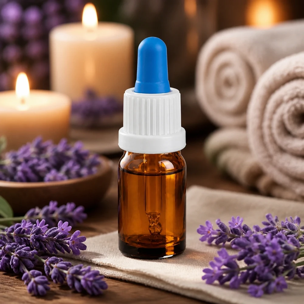 Praktische Mini-Pipettenflasche 5ml ideal für Reisen und mobile Aromatherapie-Behandlungen