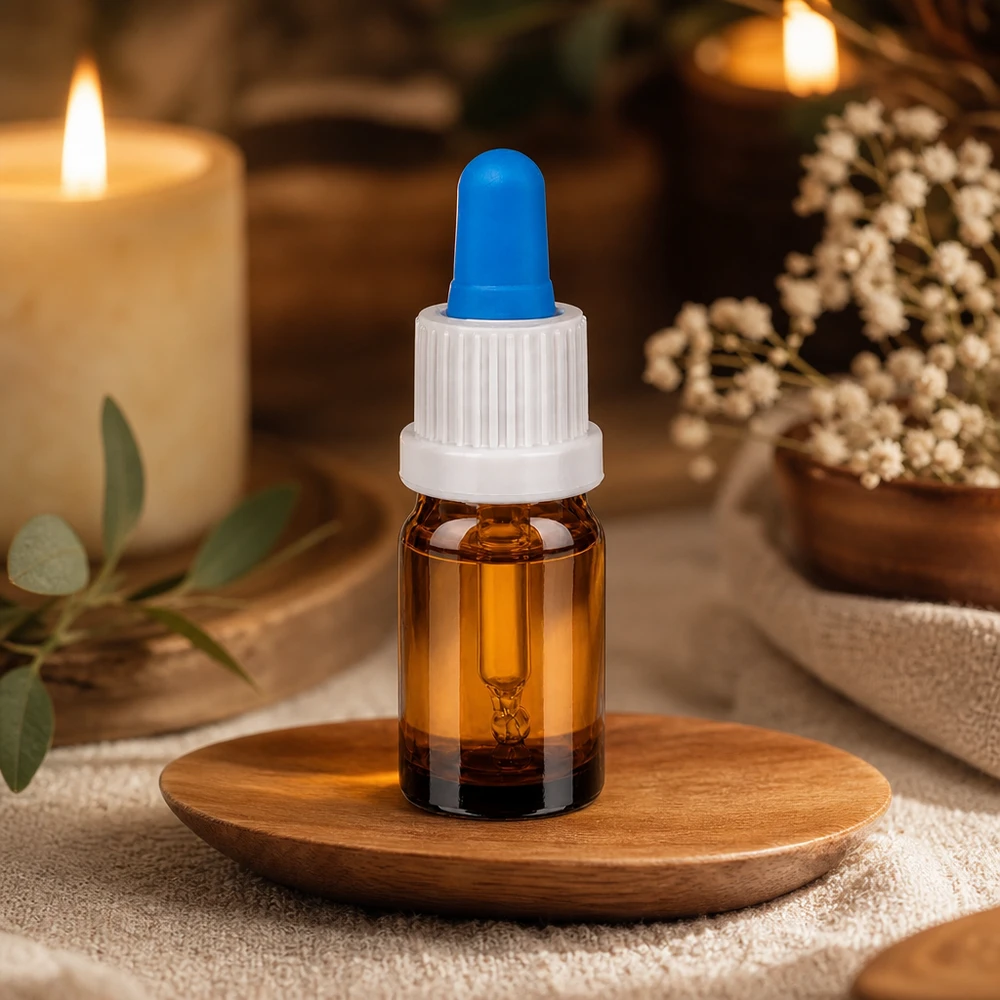 Premium Tropfflasche 5ml mit graduierter Pipette für exakte Messungen in Labor und Küche