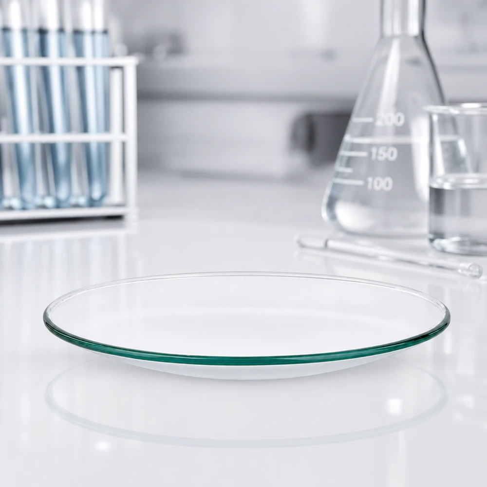 Präzisions-Uhrglasschale 6cm Durchmesser für quantitative Analysen und Probenvorbereitung