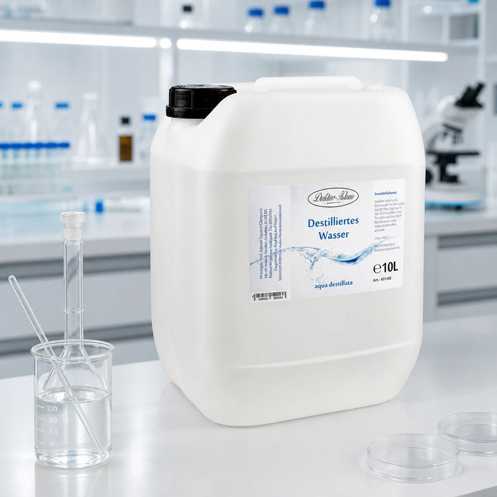 Sterile Laborausrüstung mit 10L Doktor-Klaus destilliertem Wasser für präzise wissenschaftliche Arbeiten