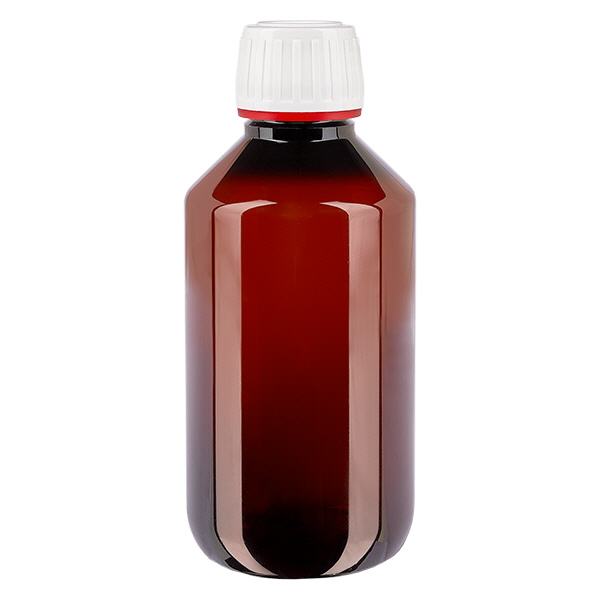 PET Flasche 200ml mit weißem KlappVerschluss PET Flasche 200ml mit weißem KlappVerschluss
