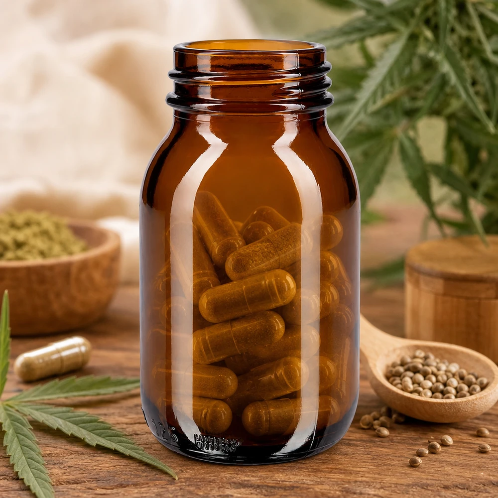 125ml Weithalsflasche Braunglas Kompakte 125ml Weithalsflasche aus Braunglas für professionelle Supplement Abfüllung