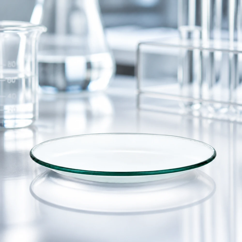 Präzisionsgefertigte Glasschale 70mm für professionelle chemische Untersuchungen