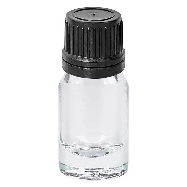 5ml Tropfflasche 1mm schwarz Originalitätsverschluss ClearLine UT18/5 5ml Tropfflasche 1mm schwarz Originalitätsverschluss ClearLine UT18/5