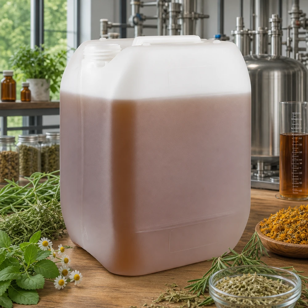 Vielseitiger 10 Liter Vorratsbehälter ohne Verschluss für Heilkräuter und pflanzliche Extrakte