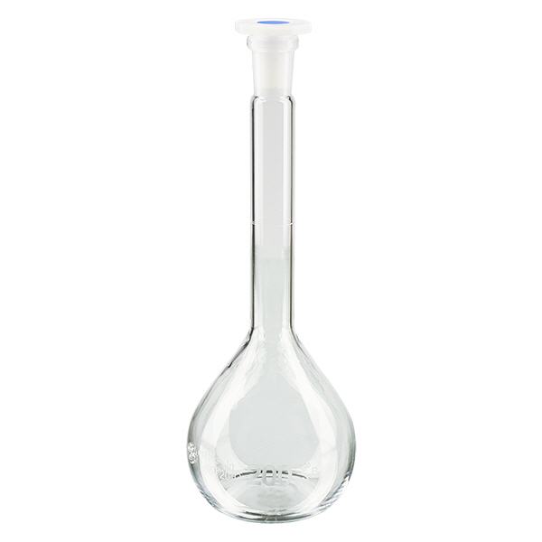 Messkolben 200ml mit Normschliff & PEHD Stopfen Messkolben 200ml mit Normschliff & PEHD Stopfen