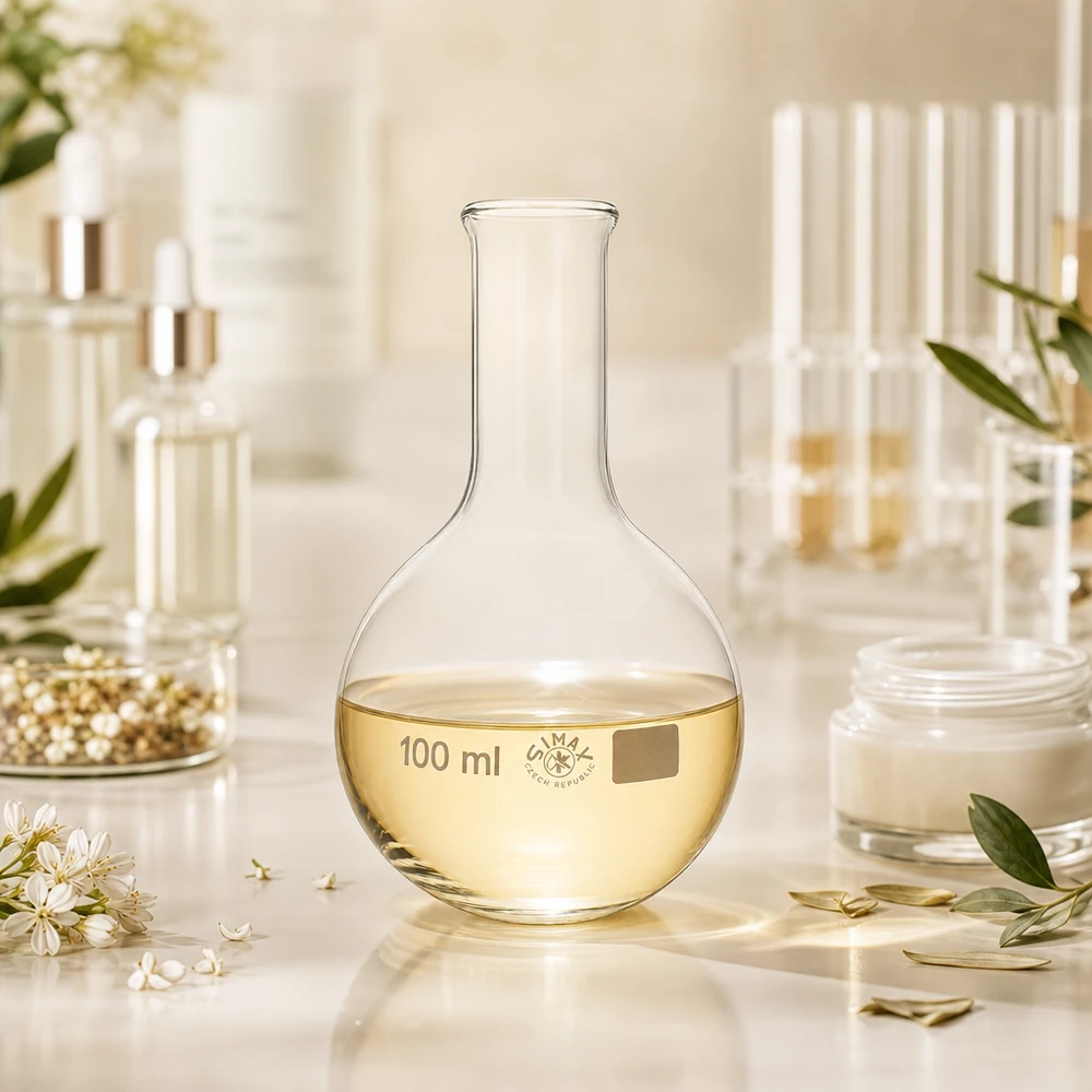 Stehkolben 100ml Enghals Kompakter 100ml Rundkolben mit Enghals perfekt für kleine Mengen und Mikrochemie-Versuche