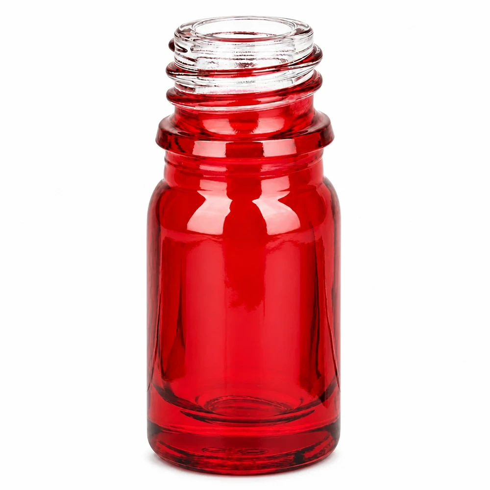 5ml RedLine Apothekerglas mit speziellem UT18 Gewinde für sichere Arzneimittelabfüllung