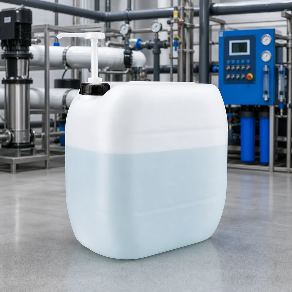 Kanister 30 Liter mit Dosierpumpe Befüllter 30 Liter Vorratsbehälter mit Dosierpumpe für gewerbliche Anwendungen