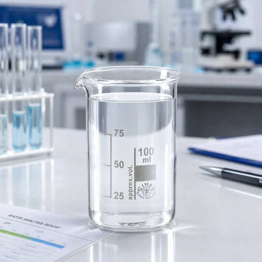 Simax Laborglas 100ml hohe Form aus hitzebeständigem Borosilikatglas für chemische und biologische Analysen
