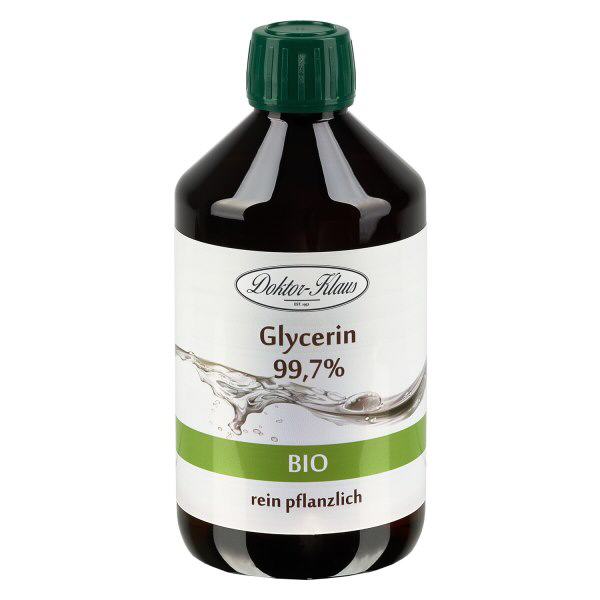 Glycerin Bio (99.7%) 500 ml Doktor-Klaus Glycerin Bio (99.7%) 500 ml Doktor-Klaus