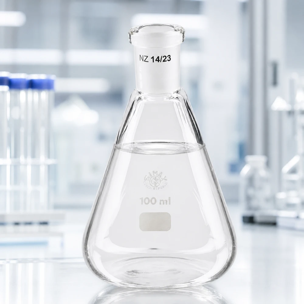 Erlenmeyerkolben 100ml mit Normschliff (14/23)