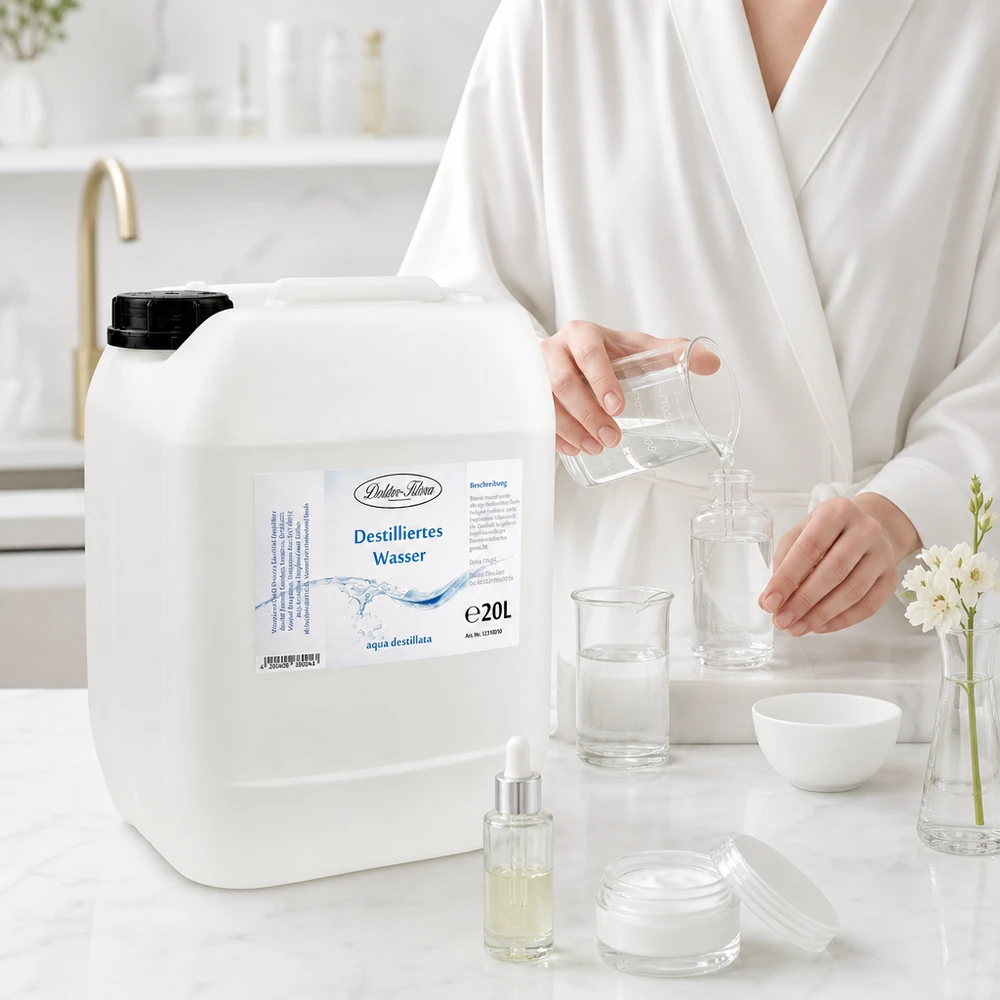 Destilliertes Wasser 20L Doktor-Klaus 20L Destilliertes Wasser Doktor-Klaus für professionelle Anwendungen in Labor und Industrie