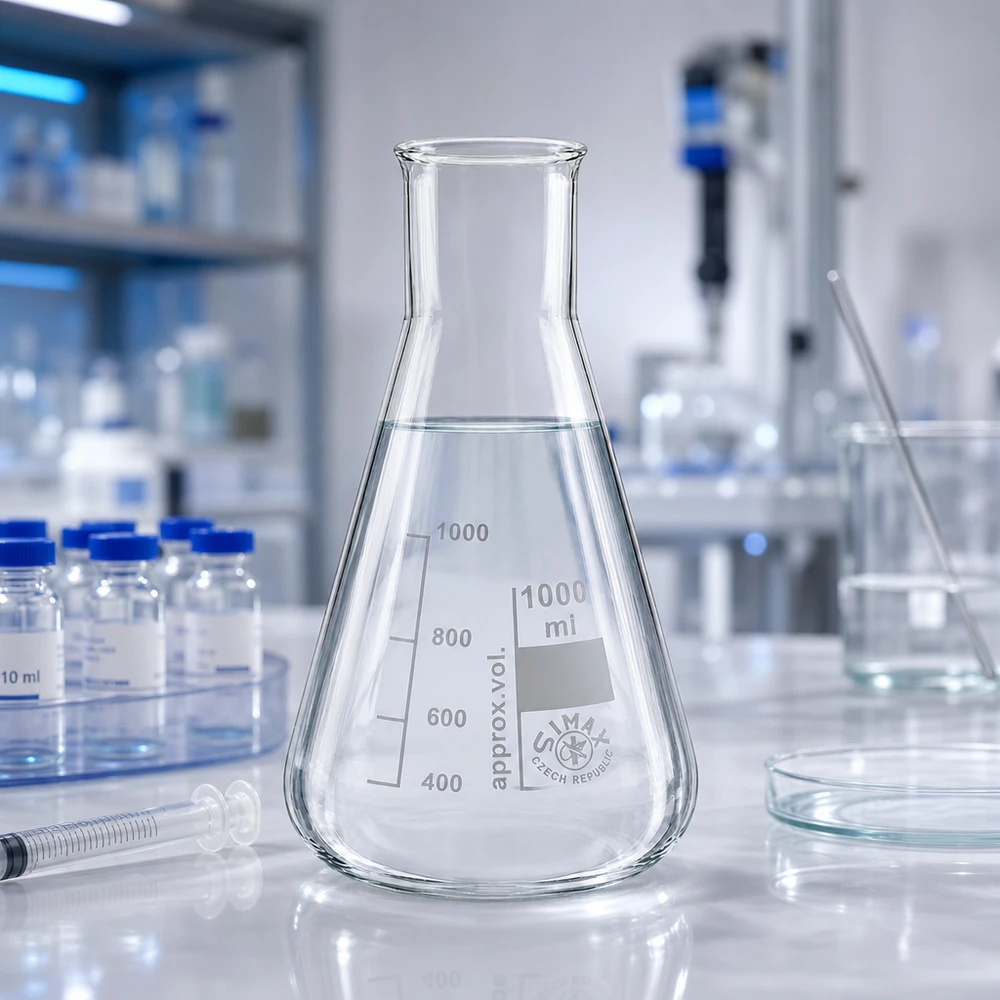 Erlenmeyerkolben 1000ml Weithals