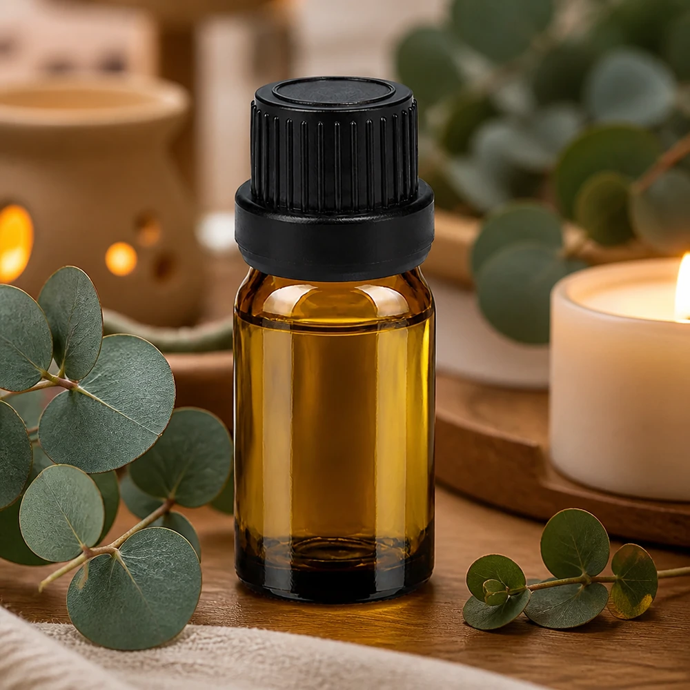 5ml Tropfflasche 2mm schwarz Originalitätsverschluss BrownLine UT18/5 5ml Braunglas Tropfflasche mit gerilltem schwarzem Verschluss für optimalen Grip und Handling