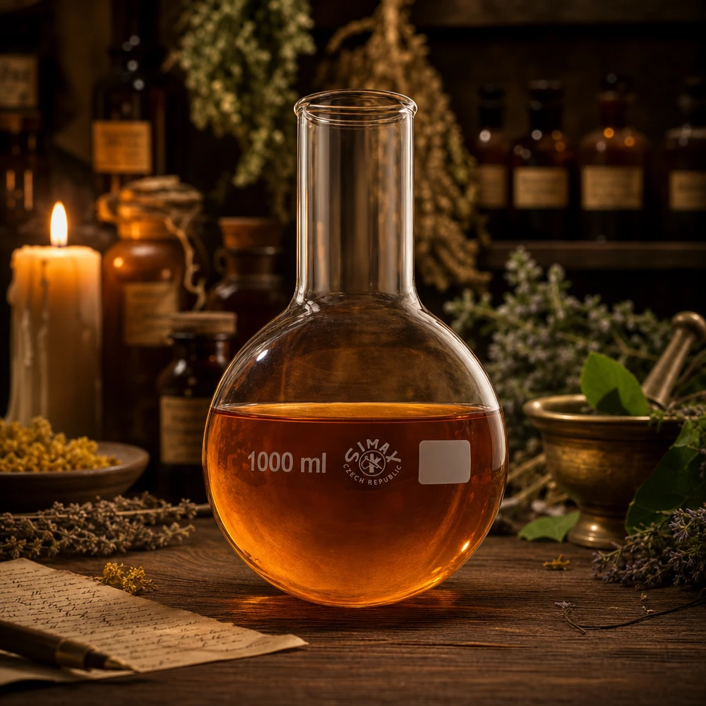Rundkolben 1000ml Weithals Rundkolben 1000ml mit Weithals Design für effiziente Stofftrennung und Aufkonzentrierung