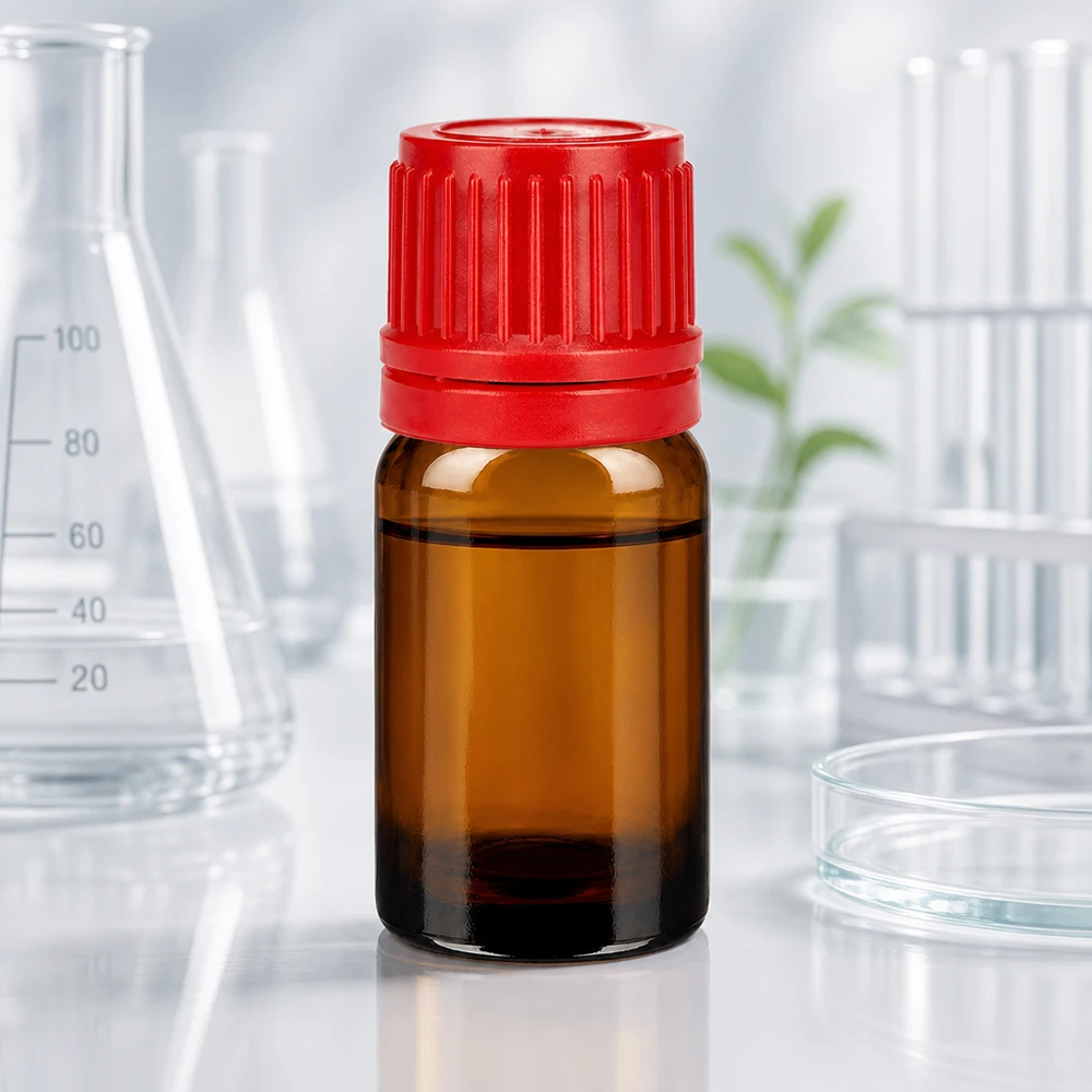 Professionelle 5ml Glasflasche mit manipulationssicherem Verschluss für Wirkstoffe