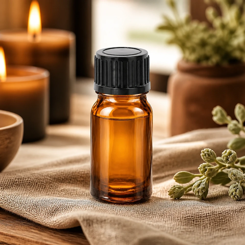 5ml BrownLine Flasche mit robustem Verschluss für sichere Lagerung flüssiger Substanzen
