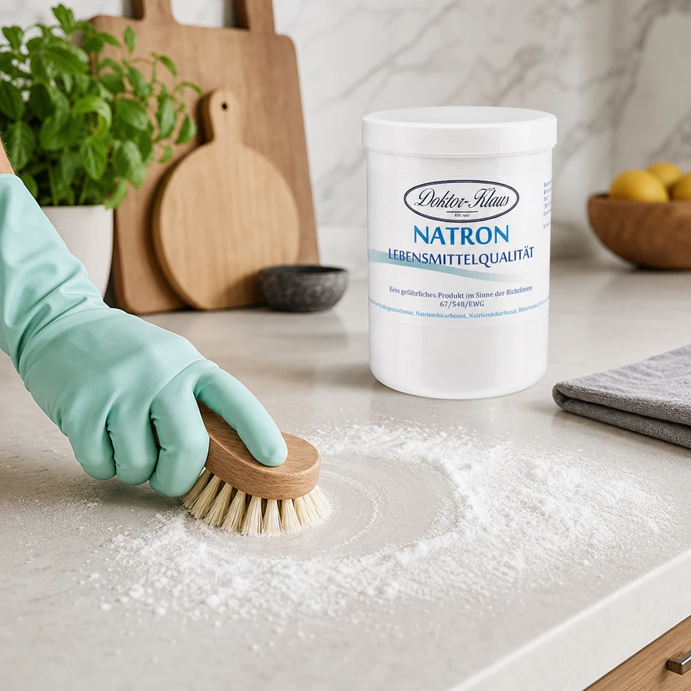 Natron 1kg Doktor-Klaus Natron 1kg Doktor Klaus in praktischer Vorratsdose für vielseitige Haushaltsanwendungen