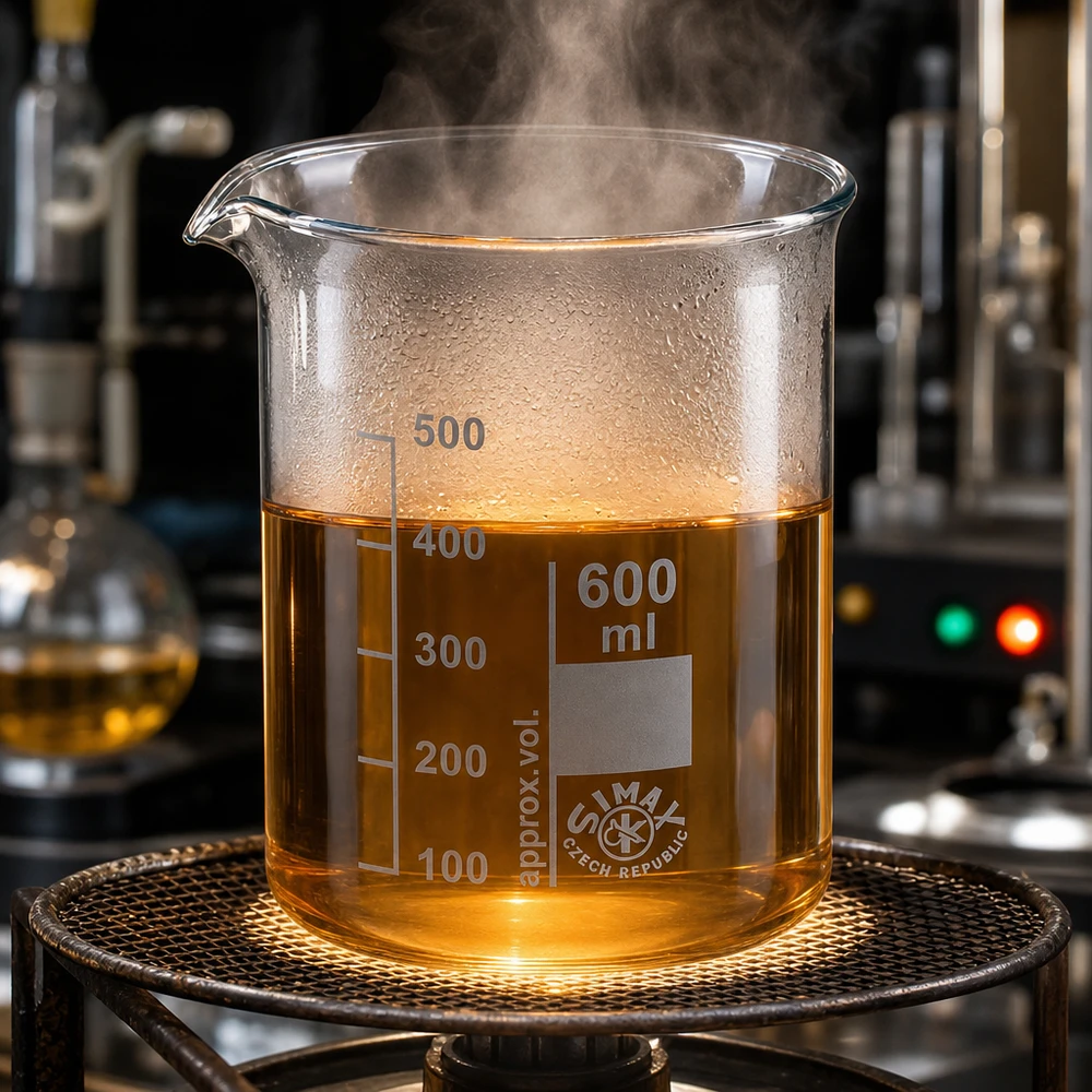 Becherglas 600ml Borosilikatglas, niedrige Form Chemiebeständiges Becherglas 600ml niedrige Form ideal für Experimente und Messungen im Labor
