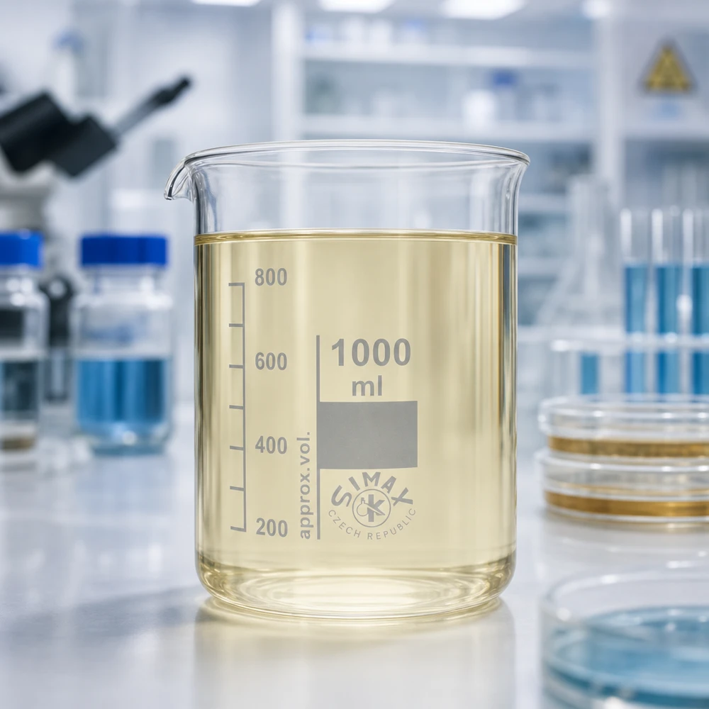 Becherglas 1000ml Borosilikatglas, niedrige Form Dickwandiges Becherglas 1000ml Borosilikatglas mit Ausguss für sichere Handhabung im Labor