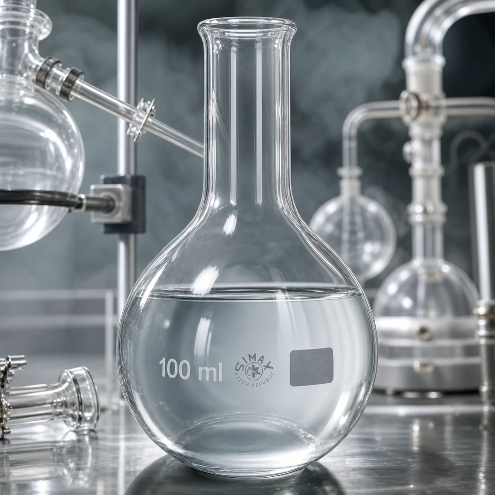 Laborglasware Rundkolben 100ml mit ergonomischem Design für einfache Handhabung