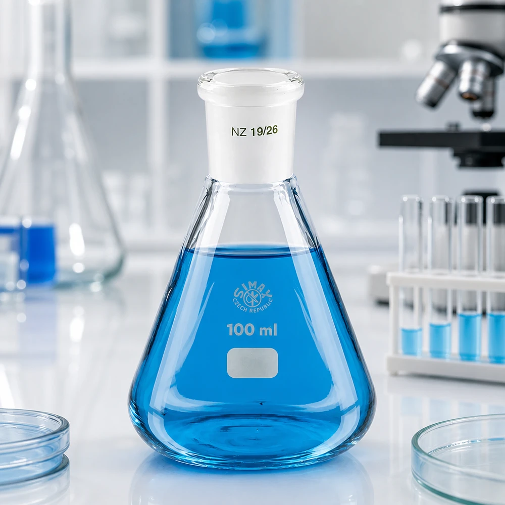Erlenmeyerkolben 100ml mit Normschliff (19/26)