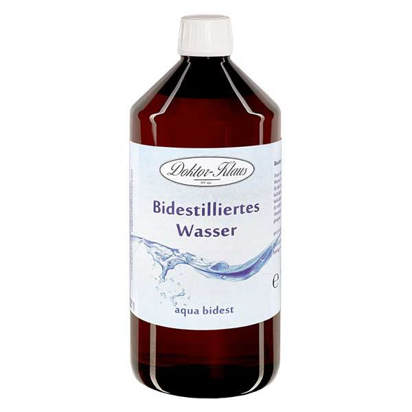 Bidestilliertes Wasser 1L Doktor-Klaus Bidestilliertes Wasser 1L Doktor-Klaus