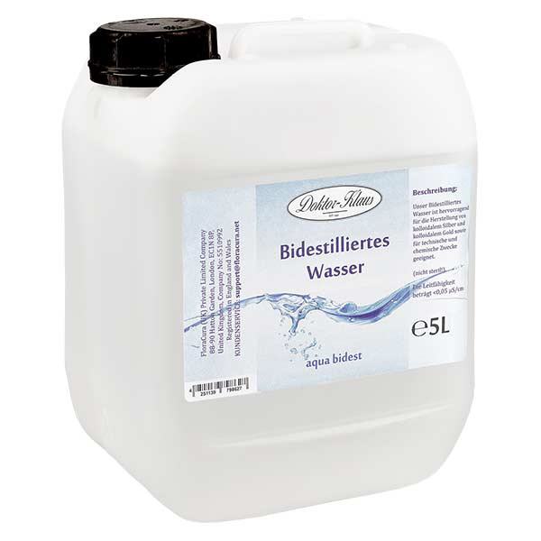 Bidestilliertes Wasser 5L Doktor-Klaus Bidestilliertes Wasser 5L Doktor-Klaus